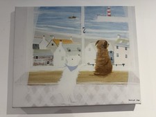Hannah Cole Picture Dogs Seascape Harbour Home Lighthouse
