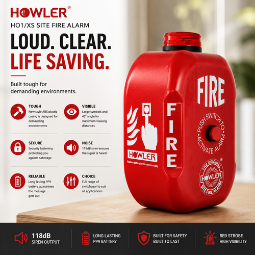 Howler temporary site - howler, fire