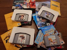 N64 Games Job Lot - NTSC USA - Goldeneye, Star Wars Racer, Starfox & more