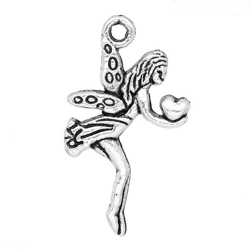 Tibetan silver flower - x,