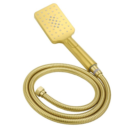 Brushed gold square mode - gold, 3
