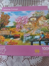 1000 CORNER PIECE JIGSAW- LAKESIDE COTTAGE