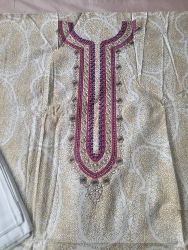 3pc unstitched salwar - 3pc, kameez