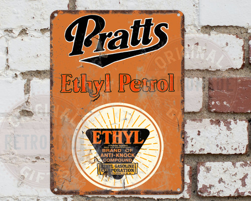 Pratts petrol retro style - pratts,