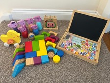 Large Wooden Toy Bundle –