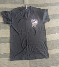 Black Graphic Logo Tee Blue Bottle Tattoo Parlour