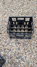 Plastic Beer/Milk Crates BLACK