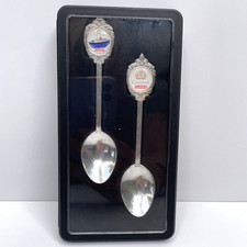 Cunard Caronia Spoons Twin Pack Wapw Uk Memorabilia