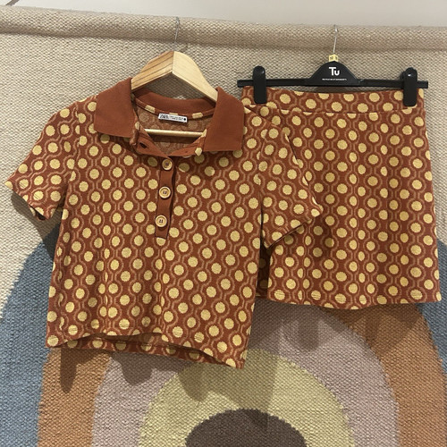 Zara 2pc knit - knit, shirt