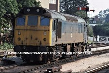 DIESEL RAILWAY PHOTOGRAPH