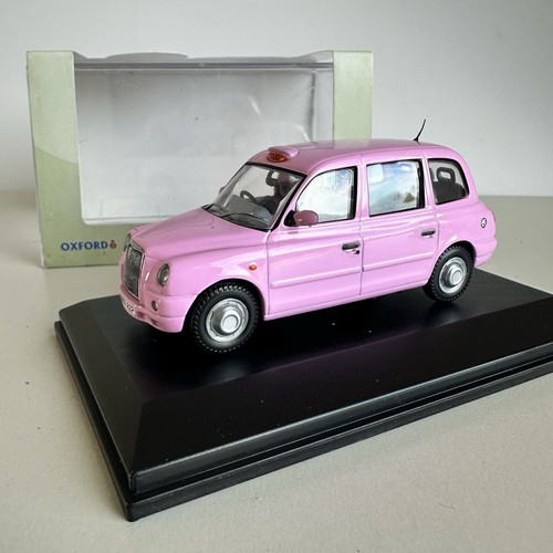 Oxford diecast pink tx4 - oxford,
