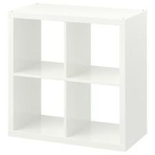 White Shelving Unit Cube