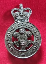 Obsolete Cheshire Constabulary cap badge