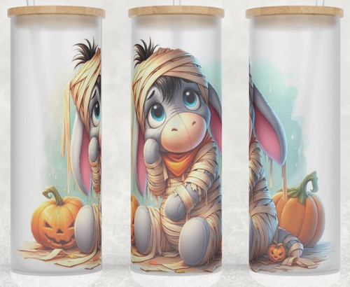 Frosted glass eeyore - frosted,