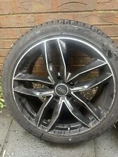 Audi Genuine Alloys 18” ET35 Wheels x4 Black + Good Bridgestone Winter Tyres