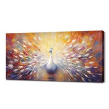 White Peacock Art Print |