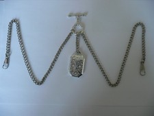 Double albert silver plated - albert,
