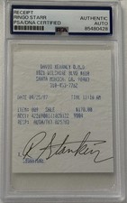 Ringo Starr Signed Autographed