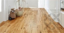 Sample: Engineered Oak Wood Flooring - UV Oiled Rustic Grade  - 15 x 4 x 190mm