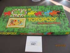 Totopoly board game vintage - board,
