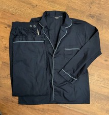 Men's Navy Pyjamas, Size M