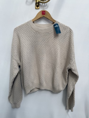 Hollister cropped knit jumper - knit,