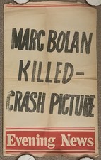 Marc Bolan Killed Crash ORIG