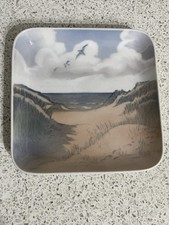 BING & GRONDAHL PORCELAIN SQUARE DISH 554 VESTKYSTEN 455 COPENHAGEN DENMARK