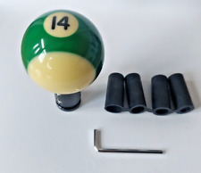 Pool Ball Gear Knob - 14 ball Universal Fitment 8mm to 14mm diameter gear lever
