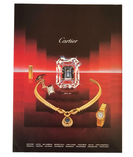 1984 cartier advertisement - 1984,