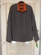 Rohan Fusion Jacket  X Large Grey  Microfleece Lined 3 Pockets