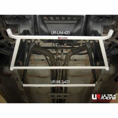 Front lower bar brace - front, fits