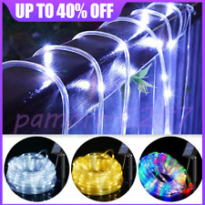 12M 100 LED Solar Rope Tube