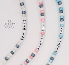 Personalised Dummy Clip Clips