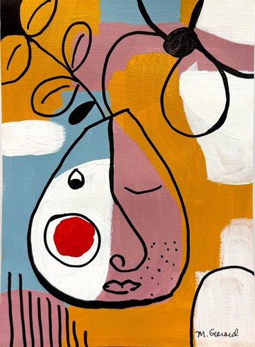 Gerard 9x12 abstract - 9x12,