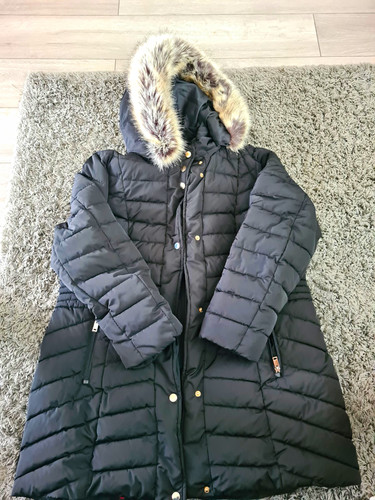 Centigrade black puffer coat