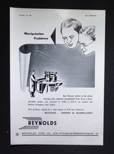 Original 1953 Advert Reynolds