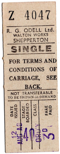 Steamer ferry ticket - steamer,