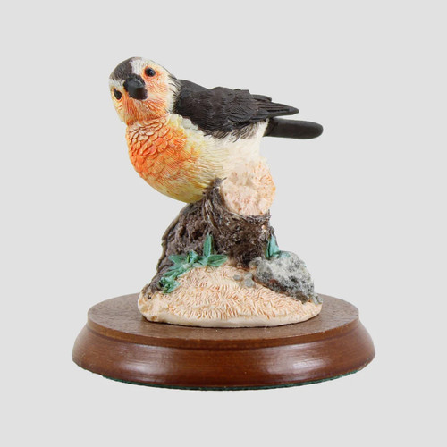 Miniature robin log border - on,