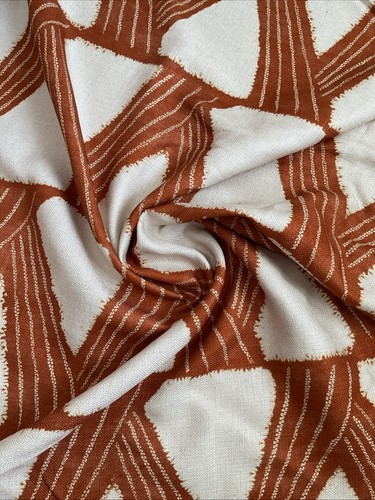 Zoffany kanoko fabric - fabric, copper