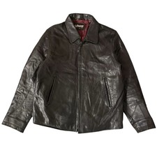 Schott leather jacket mens - leather, xl