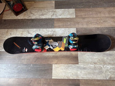 Drake Empire 161 Snowboard With Flow Bindings Size M and Bag