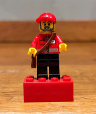 lego postman minifigure with