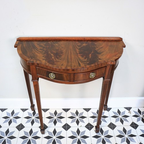 Demi lune side table hall - demi-lune,
