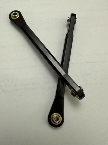 2pcs metal front steering link - 2pcs,