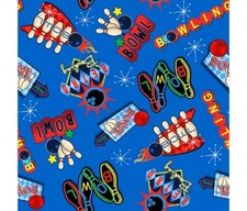 Rock N Bowl Fabric 110cm wide