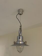 A Pair of Antique/ Vintage Fisherman Ceiling Pendant Lights