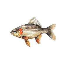 Carp goldfish decal - goldfish,