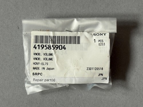 Sony volume knob for hdvf - volume,