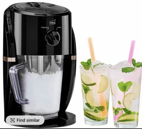 Neo ice crusher slush machine - crusher,